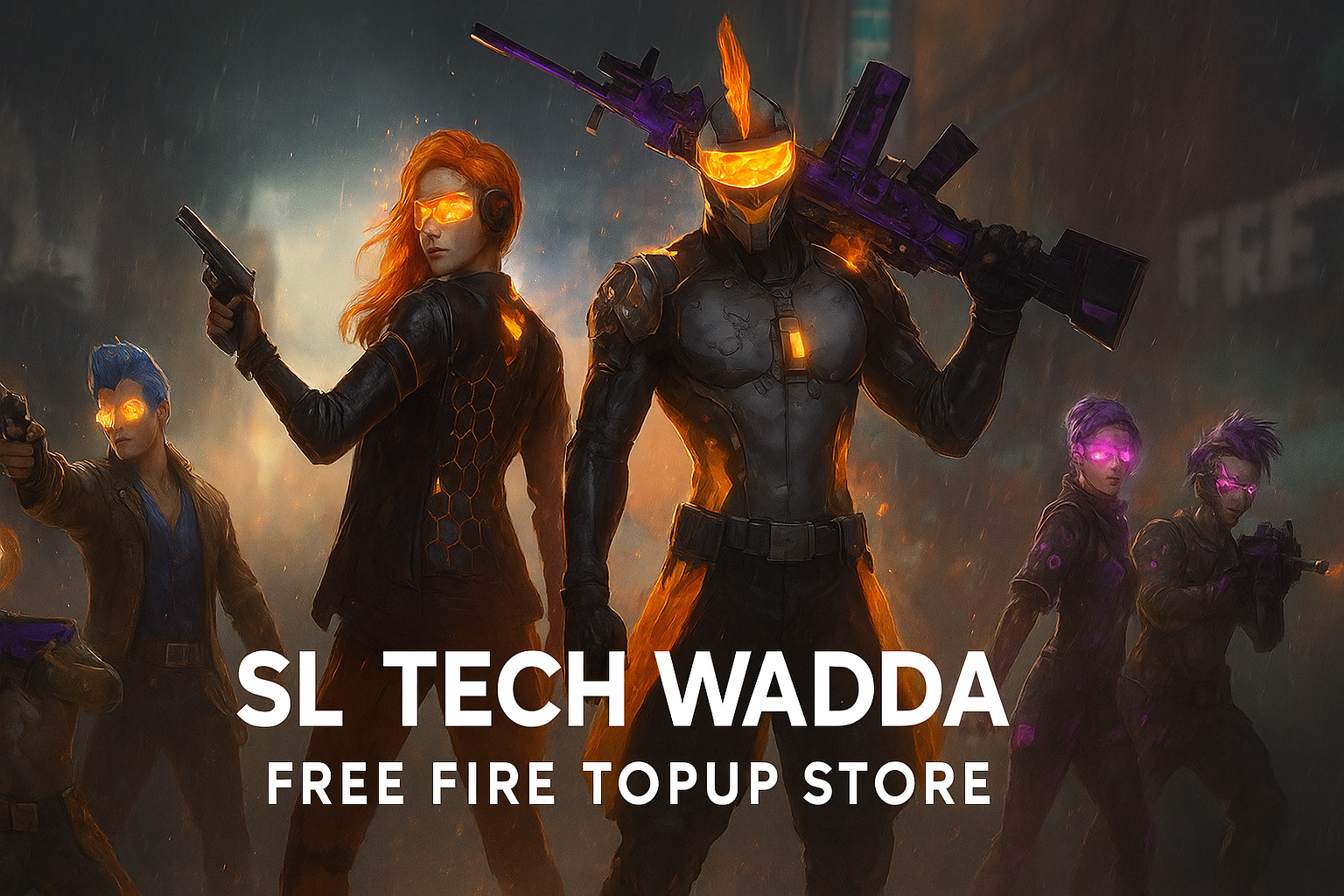 Free Fire Character 1