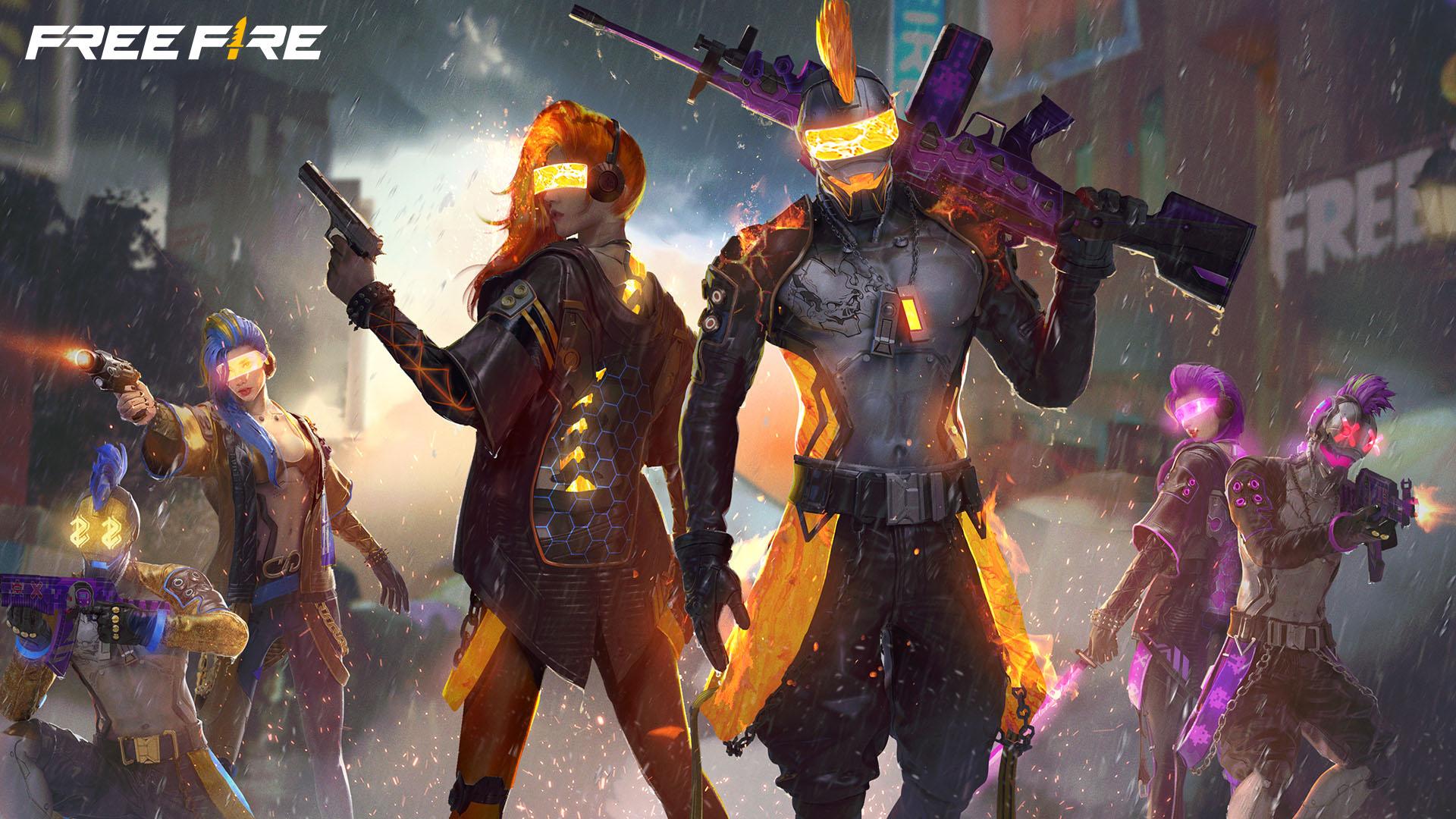 Free Fire character A